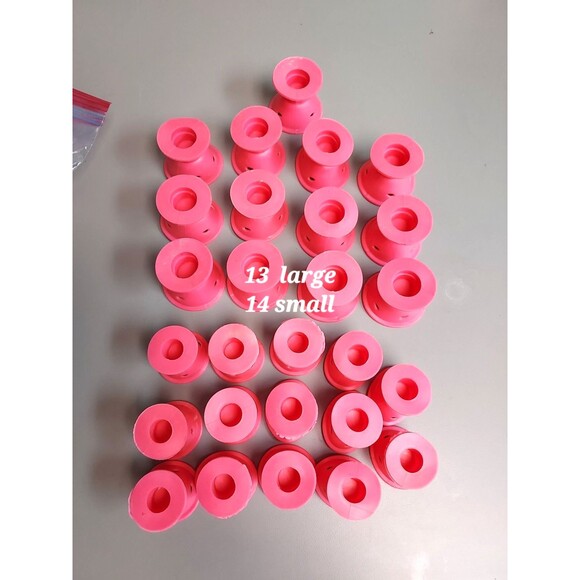 Other - Magic No Heat 27 Total Hair Styling Rollers 13 Pcs Lg 14 Pcs Sm Silicone Curlers